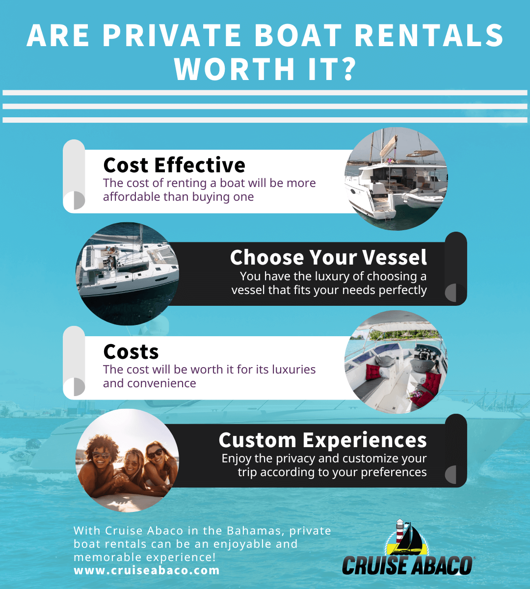 Are Private Boat Rentals Worth It? Cruise Abaco